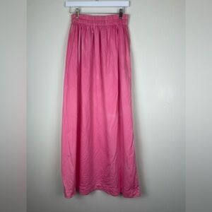 MIKOH Delia Maxi Skirt in Pink size 1 (XS/S)